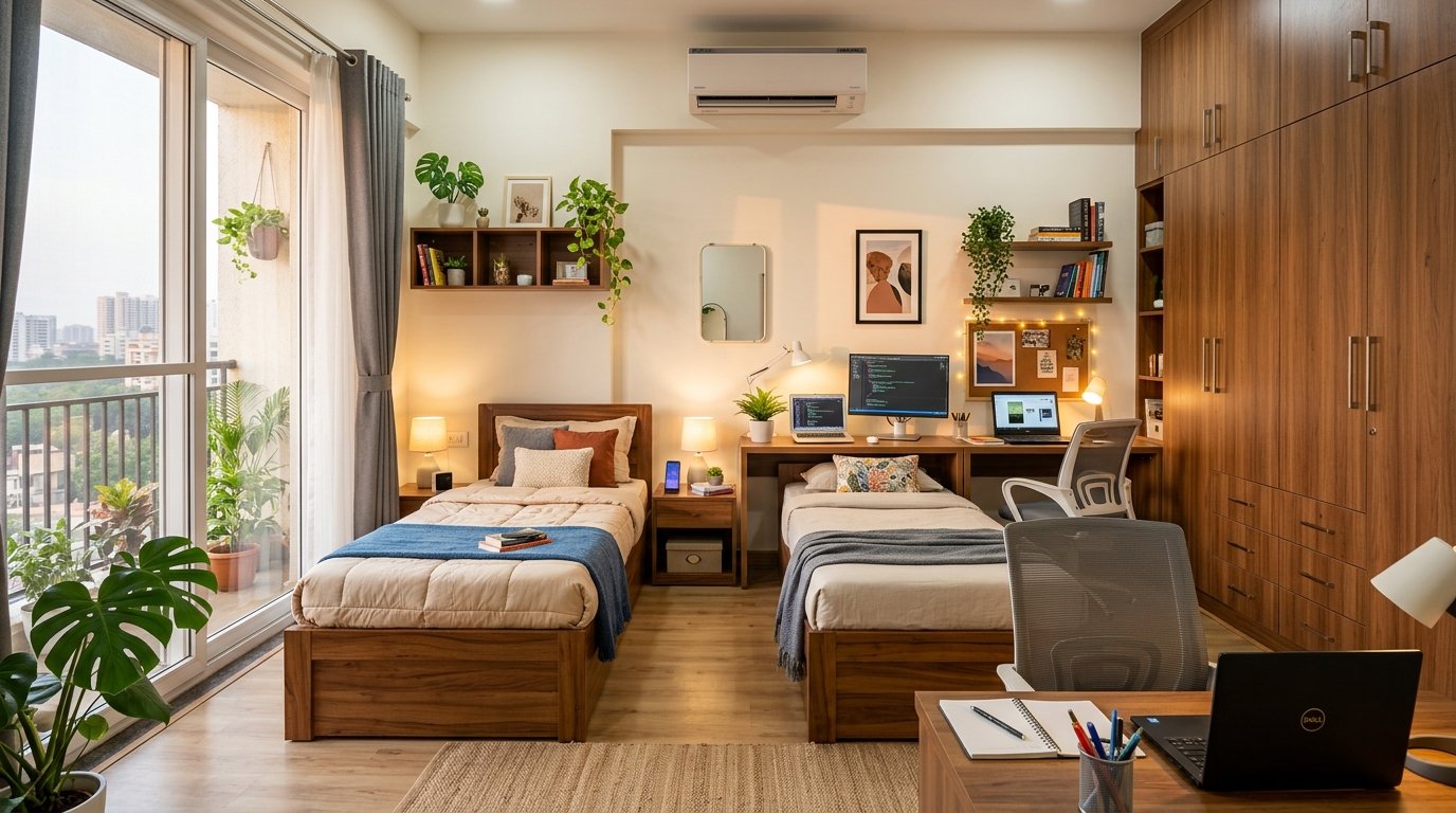 Double Sharing Room Urban Nest PG